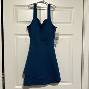 Brand new with tags blue dress- size medium